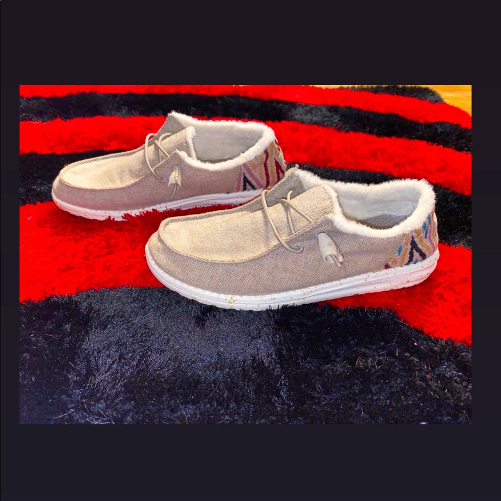 Furry dude shoes
